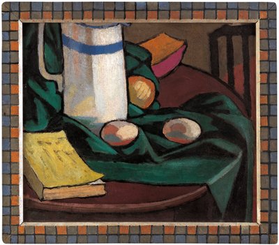 Nature morte - cruche et œufs - Roger Eliot Fry